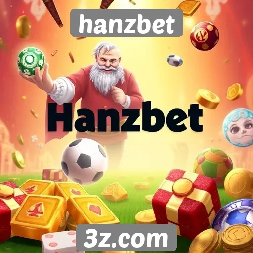 Variedade de jogos disponíveis no Hanzbet